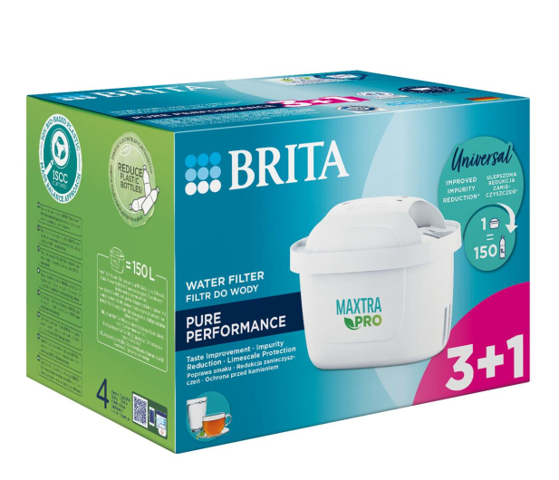 Brita Wkład filtrujący MAXTRAPRO Pure Performance 3+1 szt. - 1230603 - zdjęcie 5